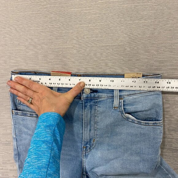 Levi's 720 Jeans Womens 29 x 30 High Rise Super Skinny Light Wash Stretch Denim - Picture 8 of 15